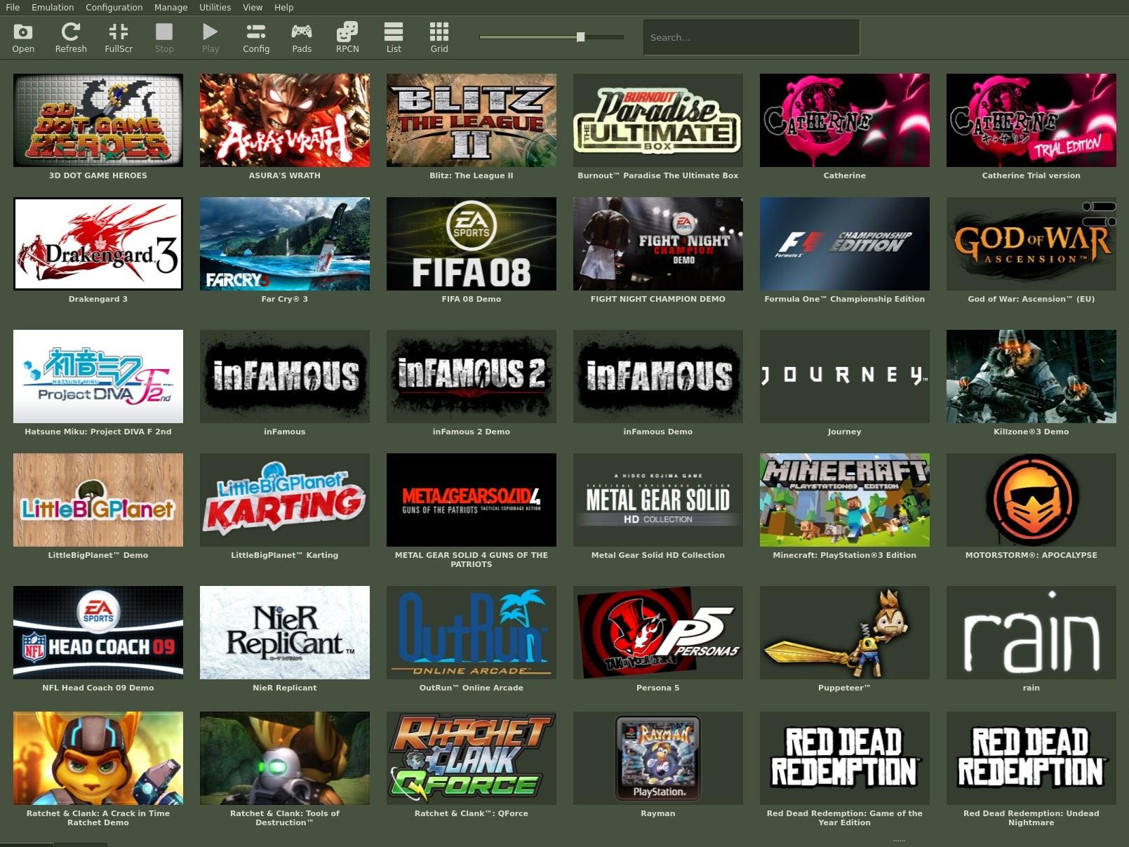 RPCS3 se renueva por dentro y por fuera: nueva interfaz y un 77,91% de juegos jugables